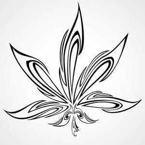 Marijuana Leaf Tattoo
