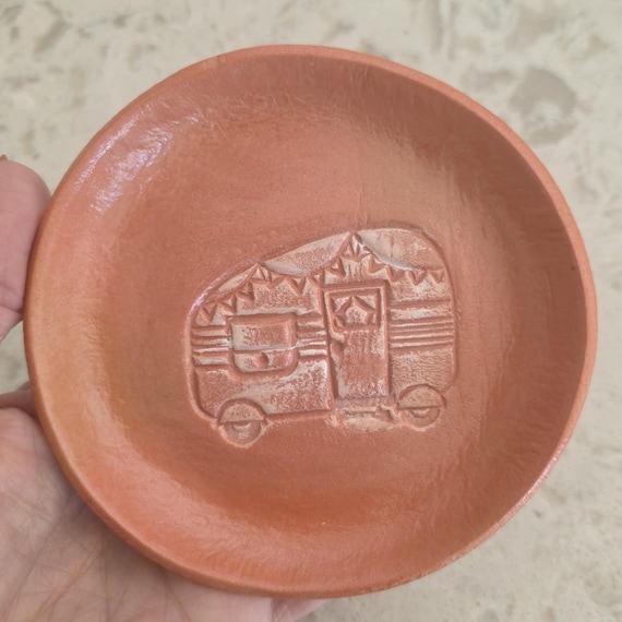 Handmade Terra Cotta air dry Clay Jewelry Dish