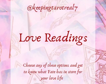 LOVE TAROT READINGS, romance, relationships, twin flames