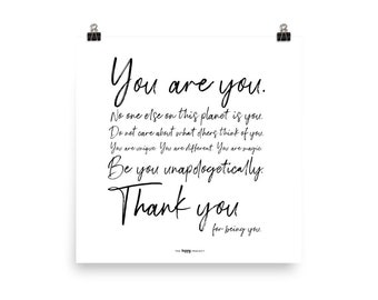 You Are You Poster