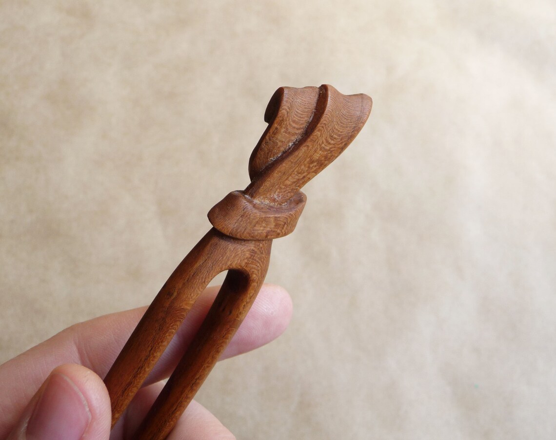 U Shaped Hair Pins for Thick Hair Two Prong Hair Stick Gift Etsy