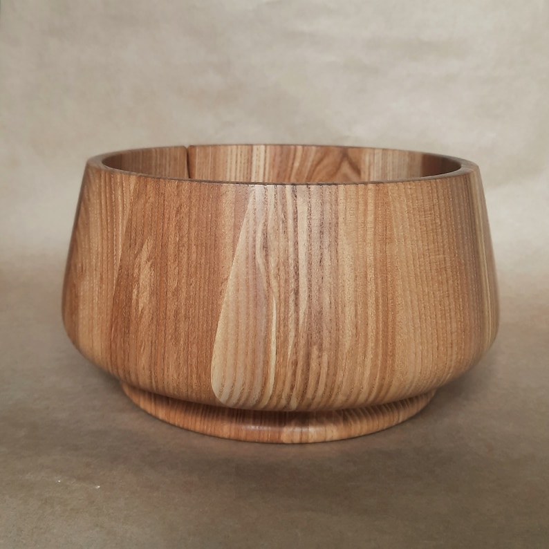 Yarn Bowl Wood Large Yarn Ball Holder Bowl Knitting Bowls for Etsy