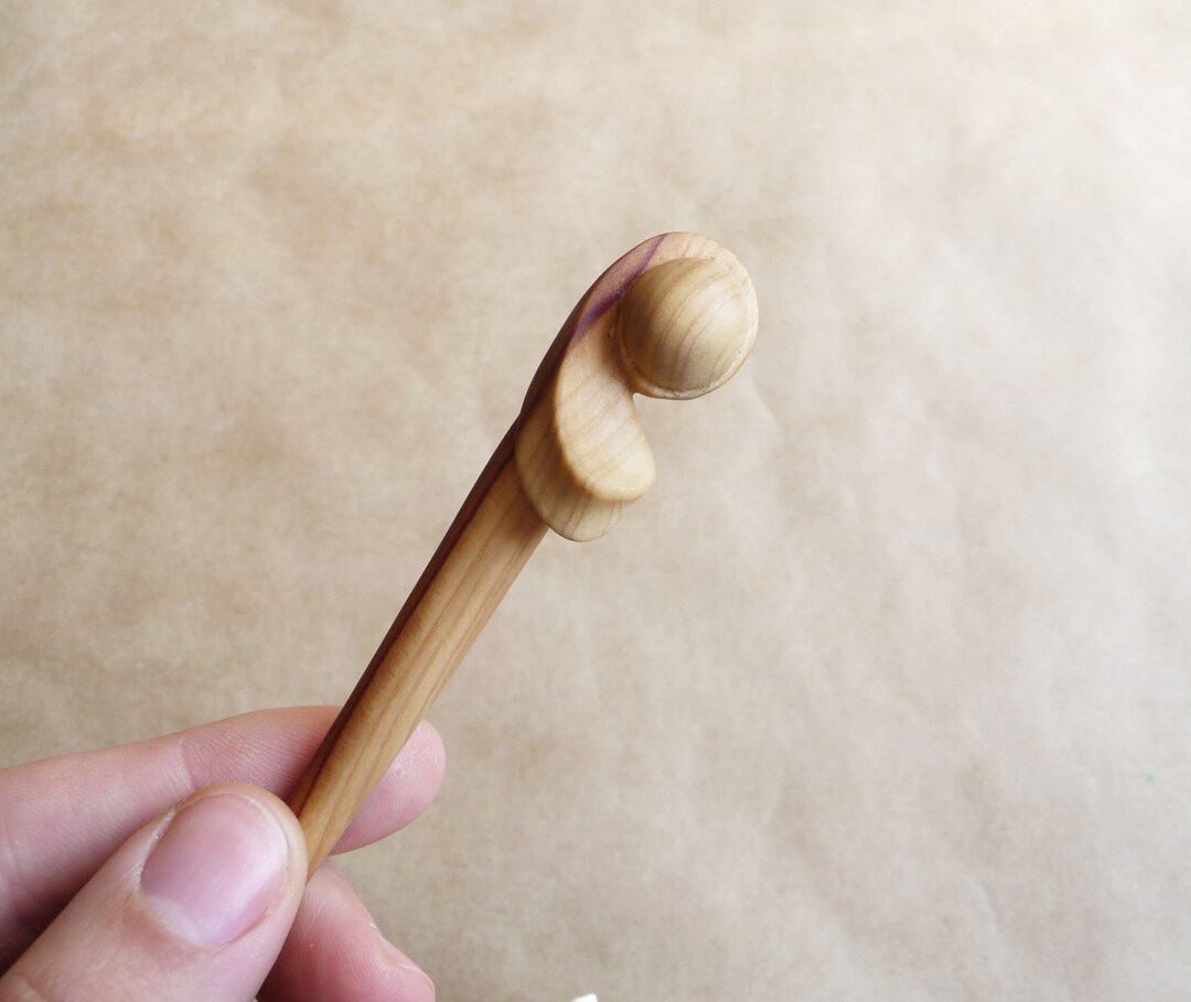 Lot De 6 Barrettes Et Bâtons à Cheveux En Bois Faits Main - Avec Cadeau Gratuit !