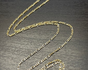 5m Continuous Length Open Iron Figaro Chain 3 x 7 x 1mm Antique Bronze Chain