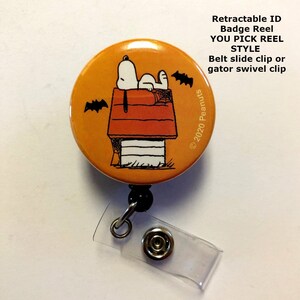 Snoopy Halloween Theme on Dog House Limited Quantity Retractable