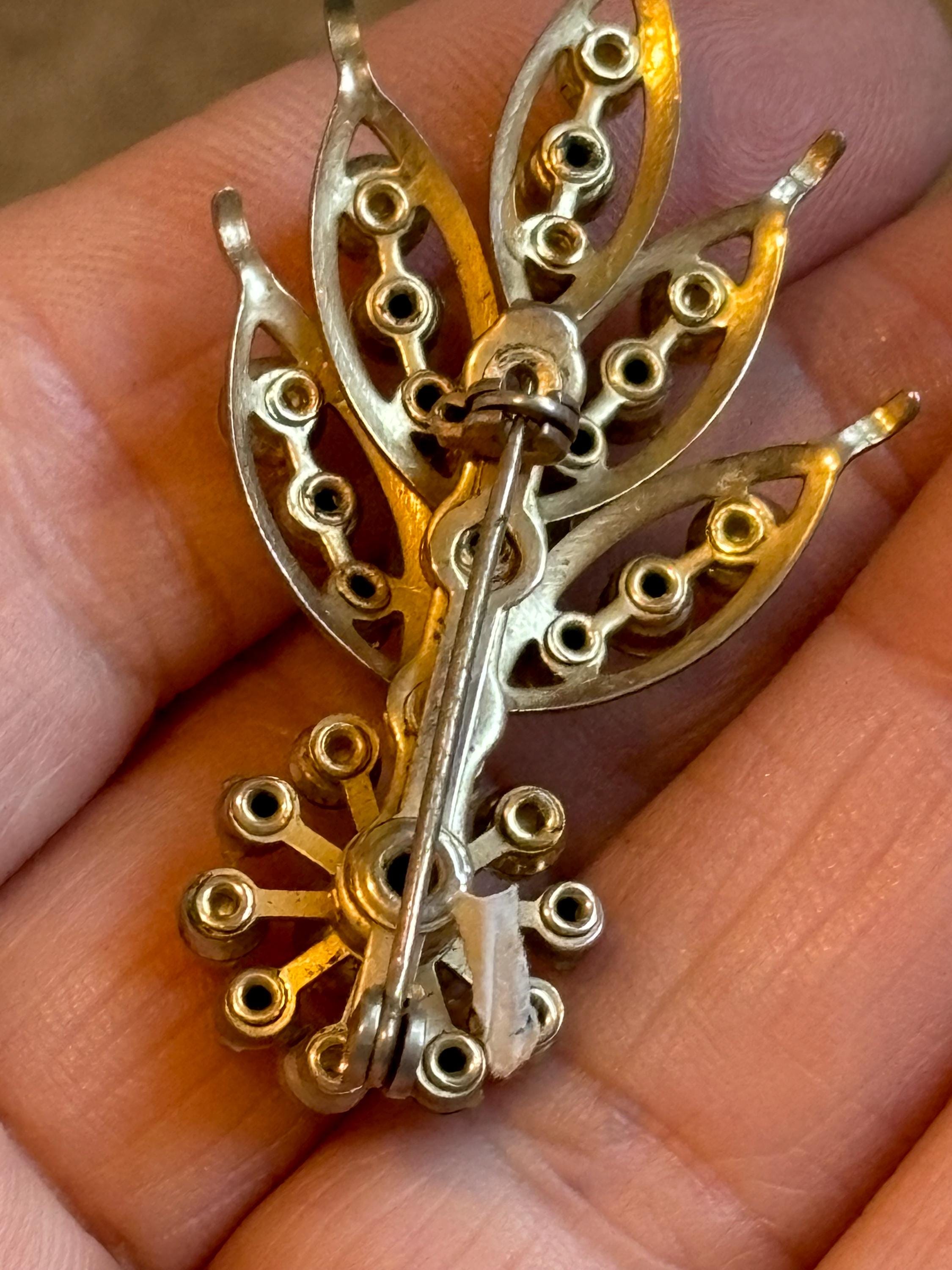 Vintage 1950s Brooch - Etsy