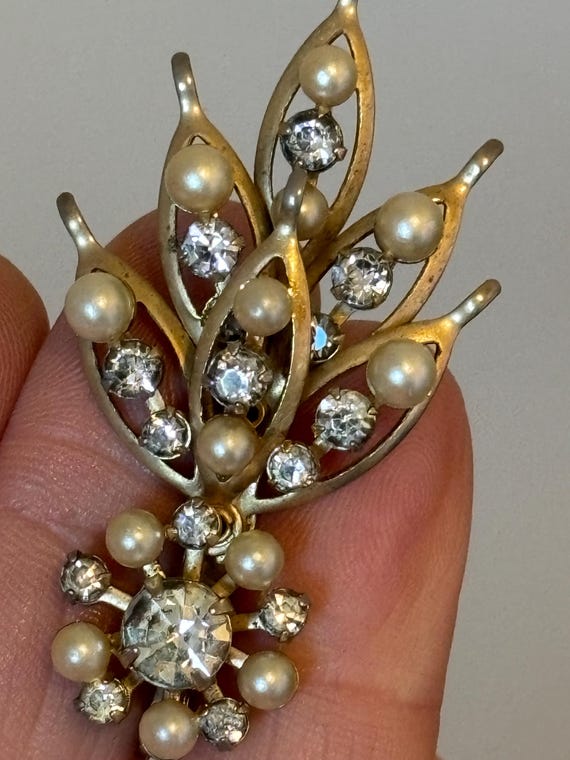 Vintage 1950s Brooch - Etsy