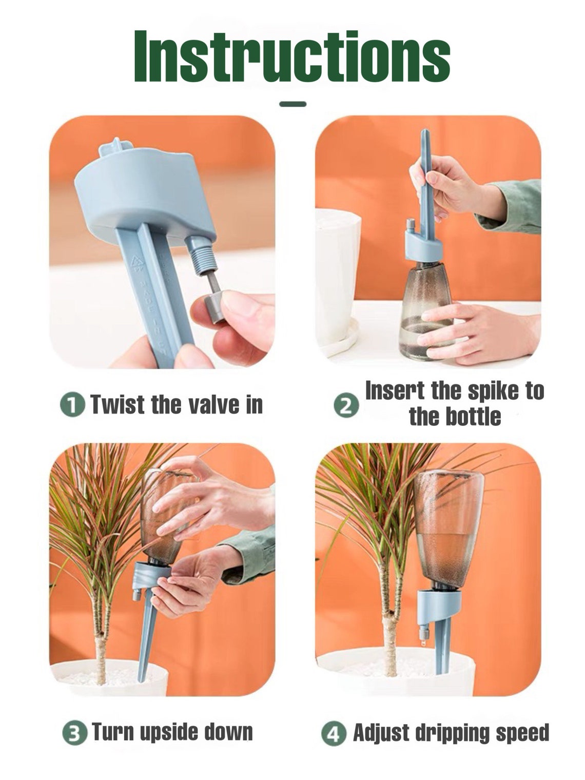 Meowreo Syringes for Watering Flowers and Plants pack of 3 Etsy