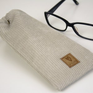 Glasses case / glasses bag / storage for glasses made of cord