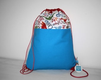 Exercise bag, backpack, fabric bag, sports bag