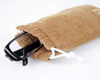 Glasses case / Glasses pocket / Storage for corduroy glasses