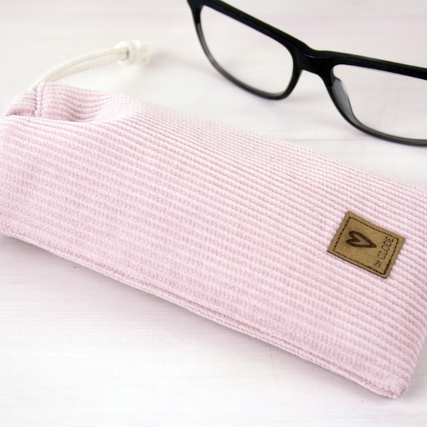 Glasses case / Glasses bag / Storage for corduroy glasses