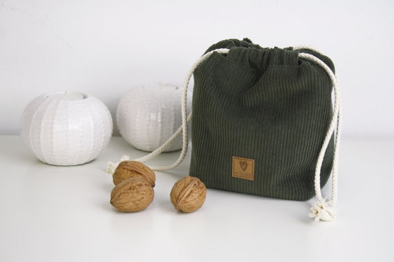 Projektbeutel für kleinere Handarbeiten / Geschenkbeutel / Reisbeutel / Sockentasche / Utensilo / Strickbeutel / Ricebag / Handarbeitstasche