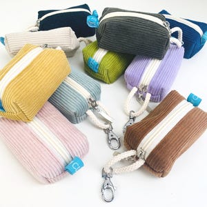 Schlüsseltasche, Schlüsselanhänger, Minibörse, Minigeldbeutel, Kopfhörertasche, Cordtäschchen, Boxybag