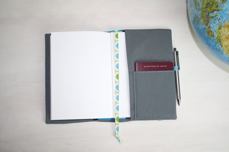 Carnet de voyage, journal, cahier avec couverture image 3