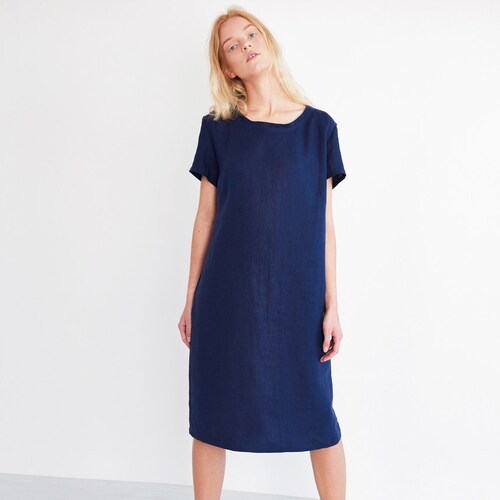 AVA LINEN DRESS