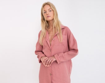 knee length dresses for ladies Coastal Linen Shirt Dress  Line In The Sand Swim
