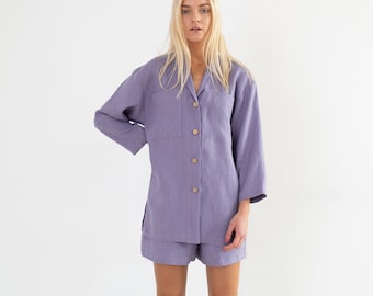 ROSEMARY Linen Shirt / Handmade Clothing For Women