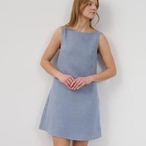 Lemuse Linen Dress - Etsy