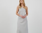 One Shoulder Linen Maxi Dress, Bias Cut Gown | ANGELINA - Etsy Canada