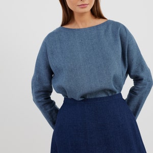 Linen Wool Skirt NOLA image 1