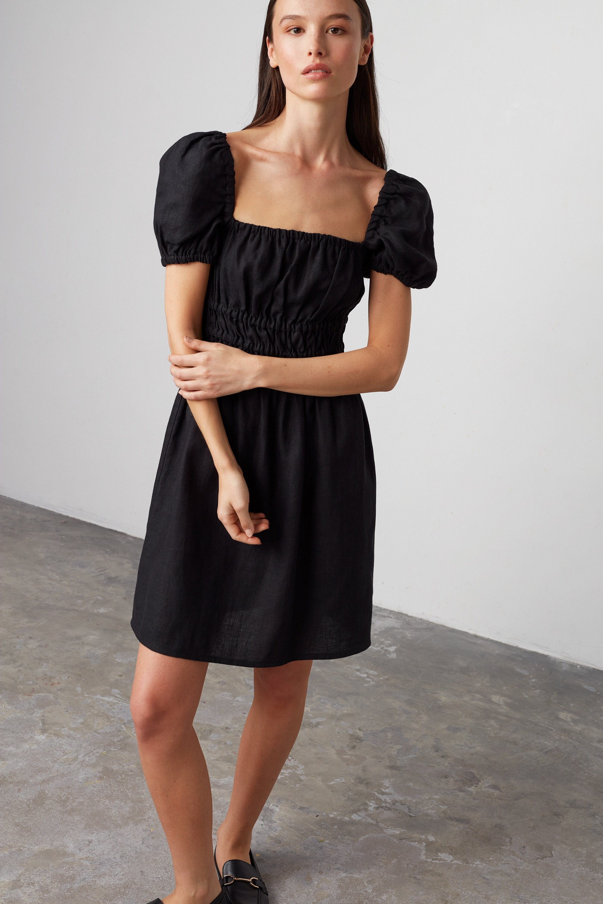 white summer maternity dress Bae The Label main image 0