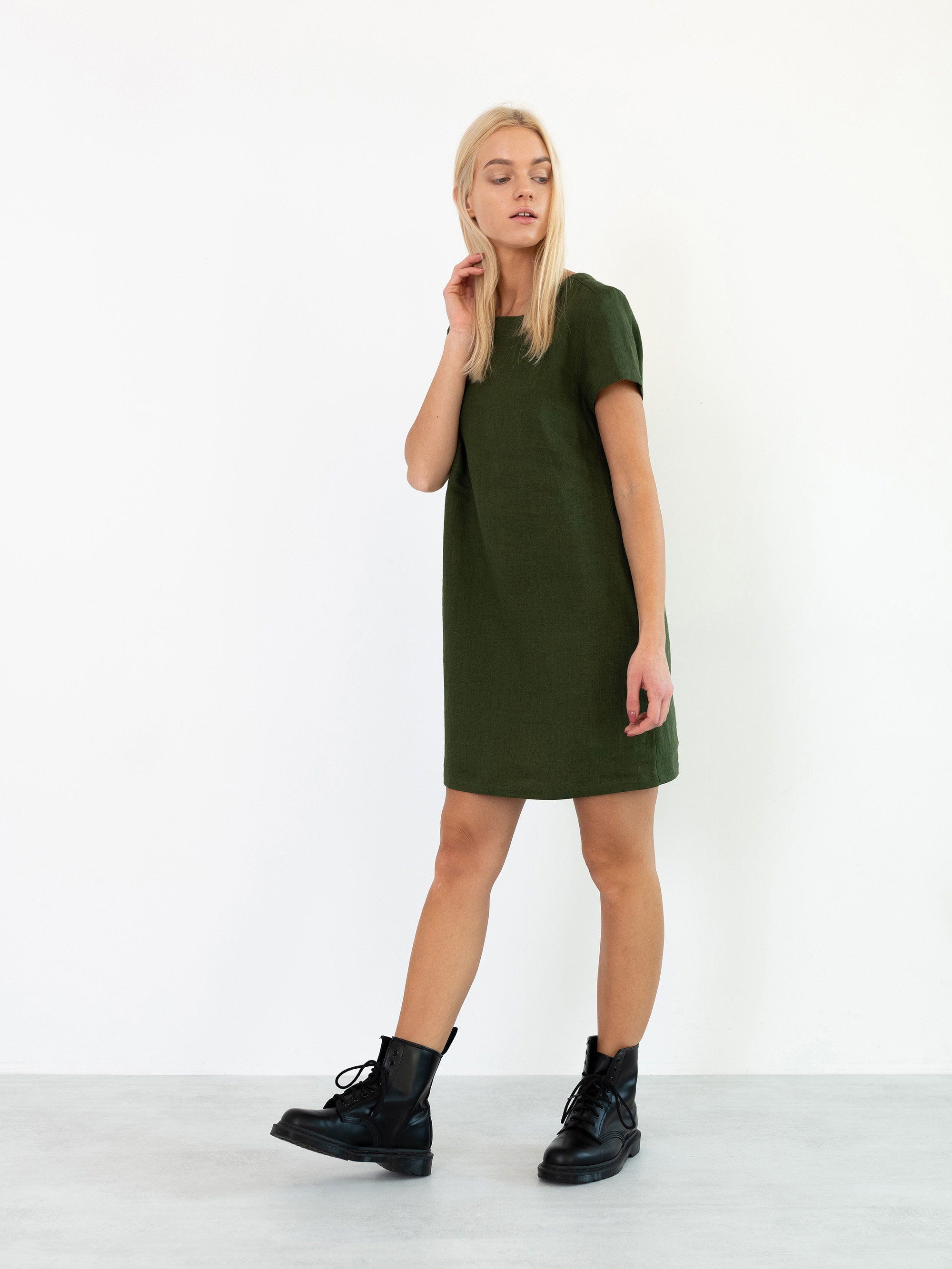 BEATRICE Linen Summer Dress for Women / Handmade Linen Clothing