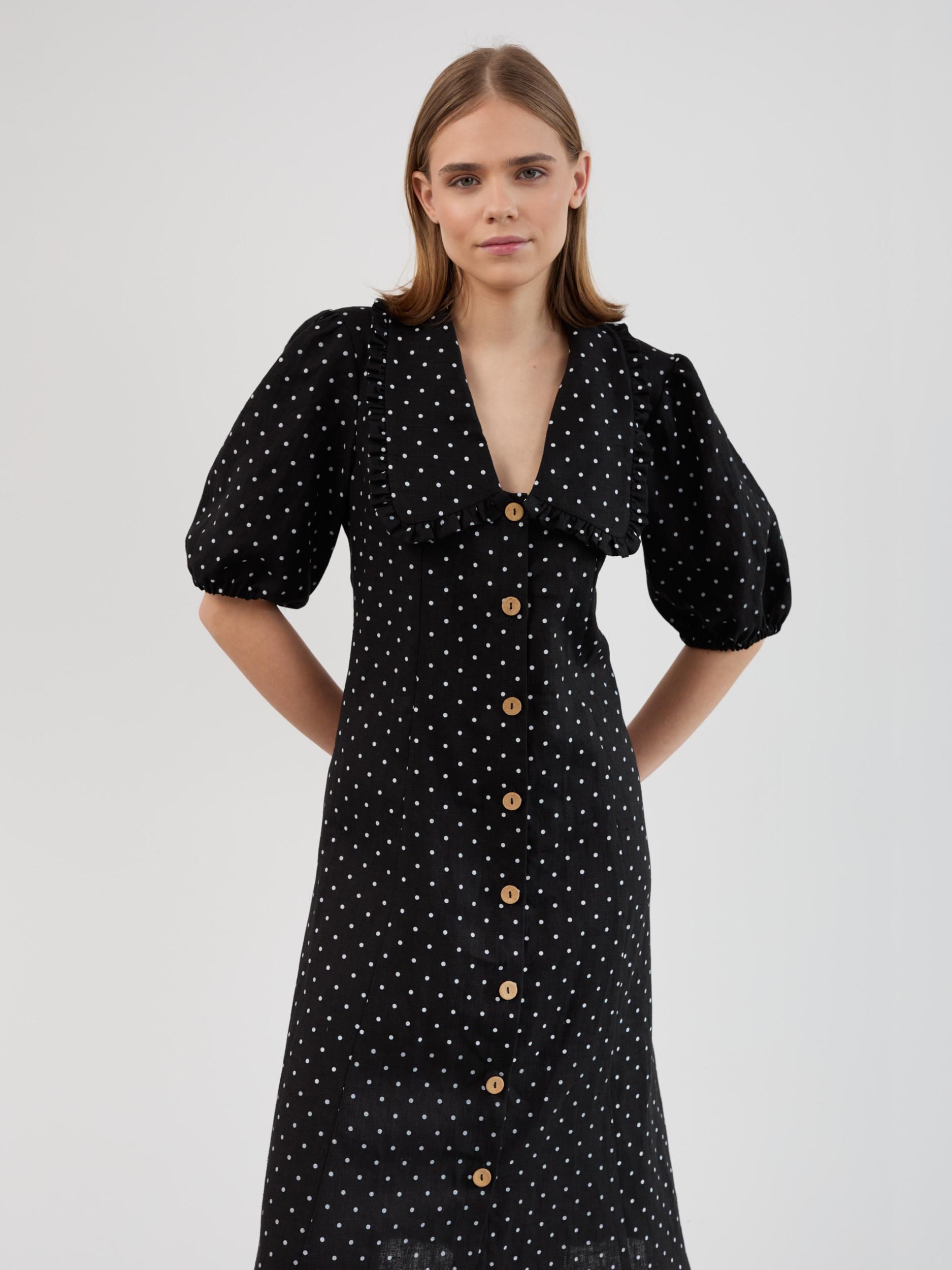 knee length dresses for ladies Aubree Dress Vivid Red  TOVE Studio