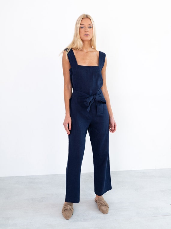Navy blue jumpsuit canada sale