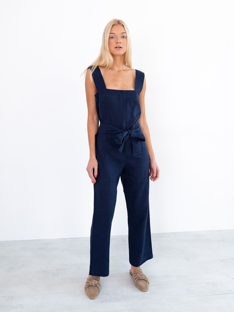 linen jumpsuit overalls