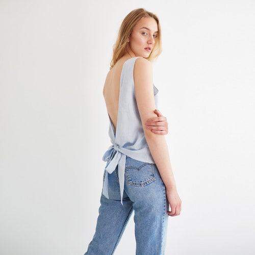 open back tanktop