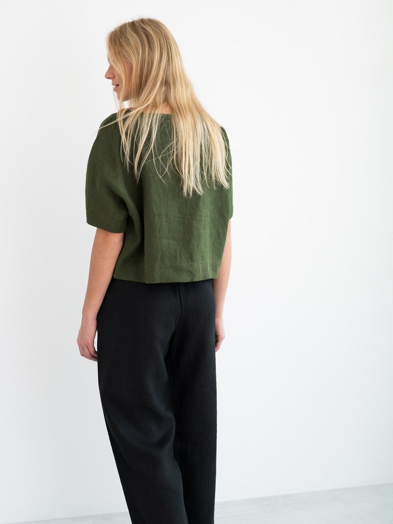 simple linen top