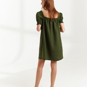 Ready to ship / JULY Button Down Linen Dress / Clothing for Women image 6