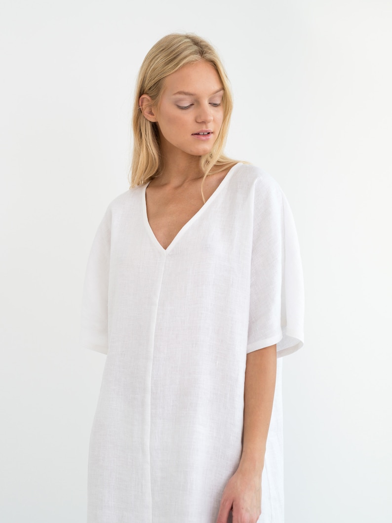 white dress design simple