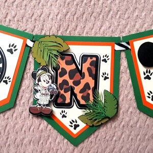 Safari One Banner, highchair banner