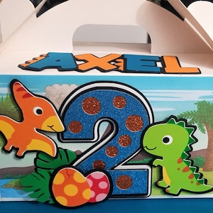 Dino Favor Boxes/Dinosaur treat boxes