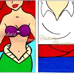 Mermaid Inspired Favor Bags