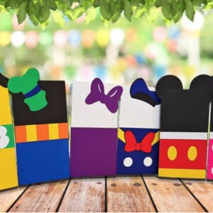Mouse and friends Favor Bags
