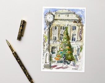 Greenville South Carolina Holiday Card