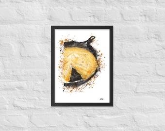 Framed: Cornbread and Skillet