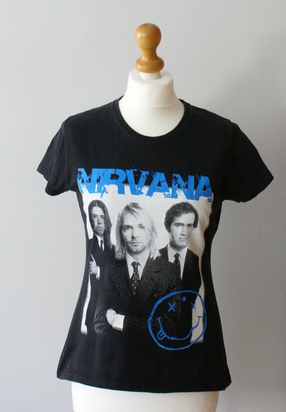 Vintage Nirvana T-shirt, Kurt Cobain T-shirt, Funn