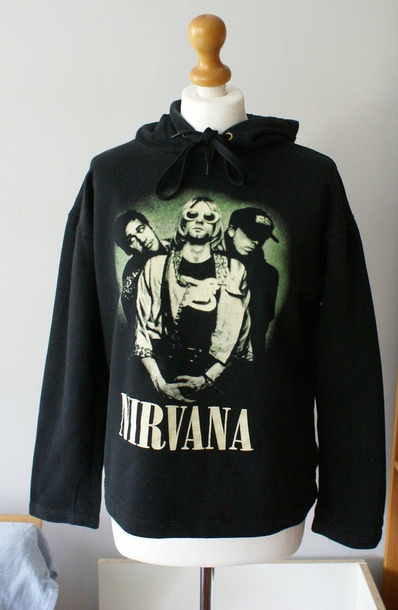 Kurt Cobain Vintage Hoodie, Hyperrare Vintage Nirv