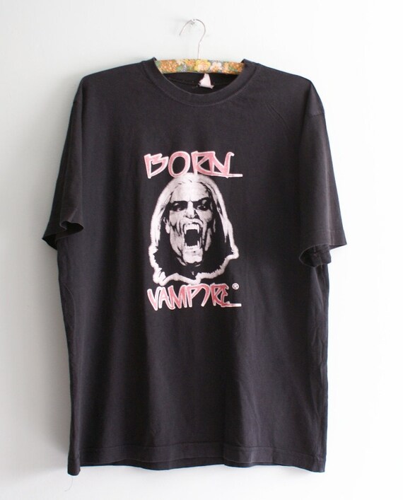 Born Vampire Vintage t-shirt, Dracula T-shirt, Hal