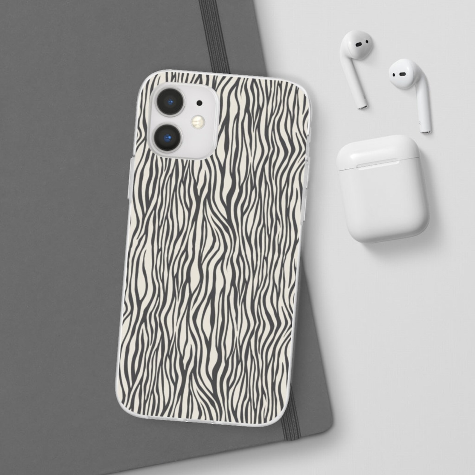 Zebra Phone Case Zebra Print Iphone Case Etsy
