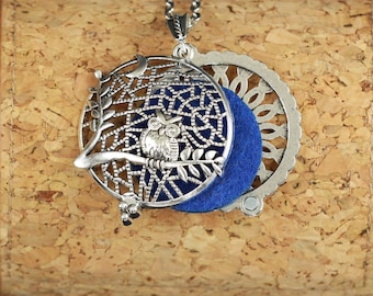 Essential Oil "Little Hooty" Diffuser Necklace