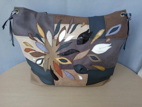 coach crossbody fabric bag