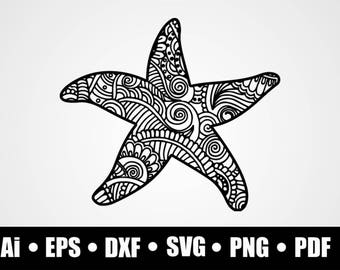 Download Mandala Bear / SVG / Dxf / Png / Eps / Ai / Pdf / Cricut ...