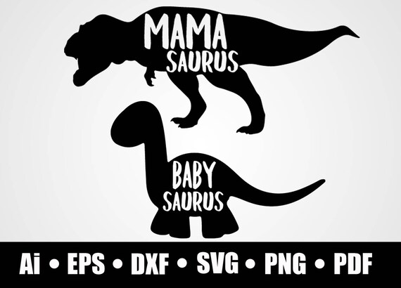 Free Free 270 Mama And Baby Dinosaur Svg SVG PNG EPS DXF File