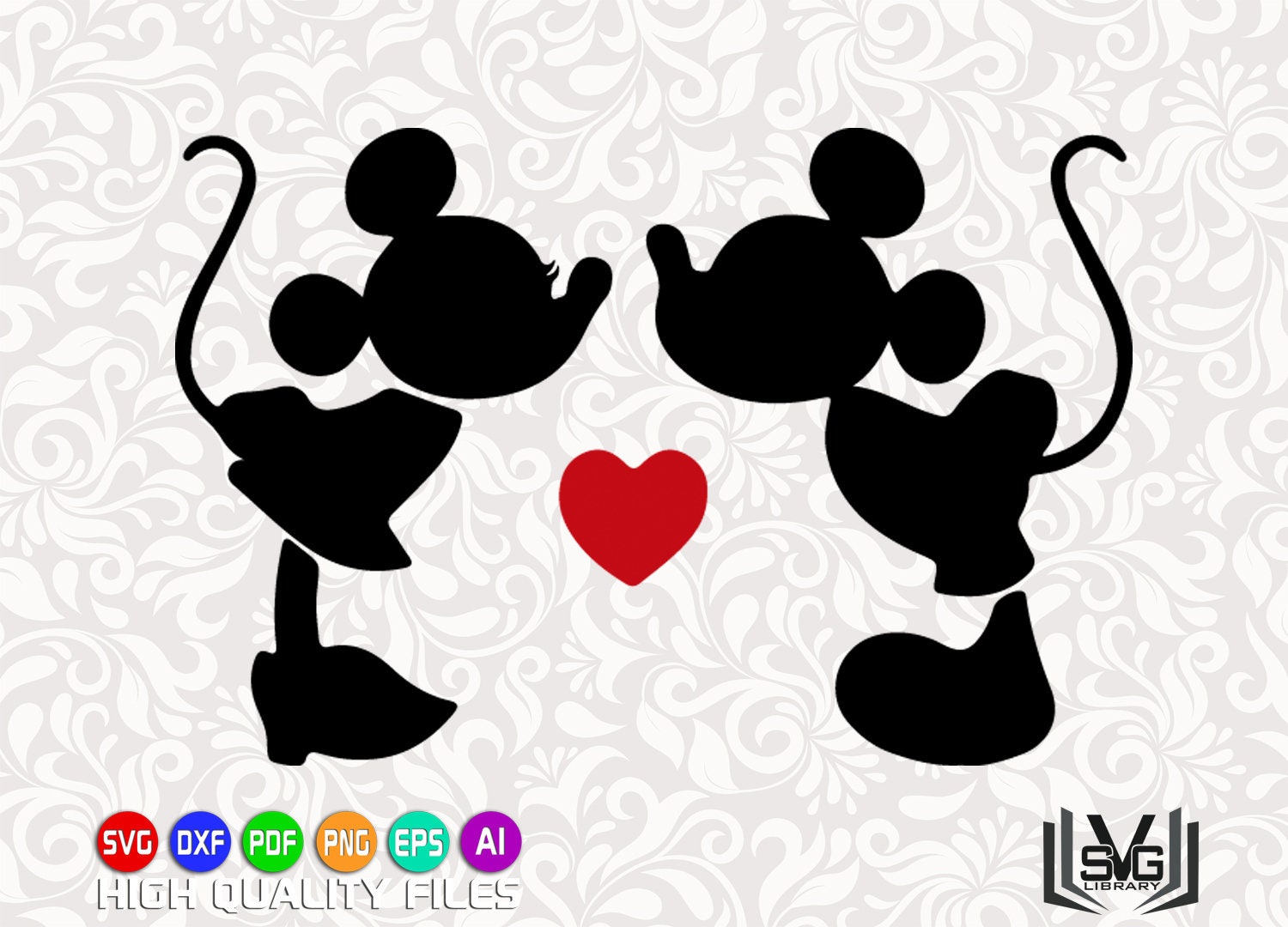 Download Mickey and Minnie mouse SVG -Mickey mouse SVG - Minnie ...