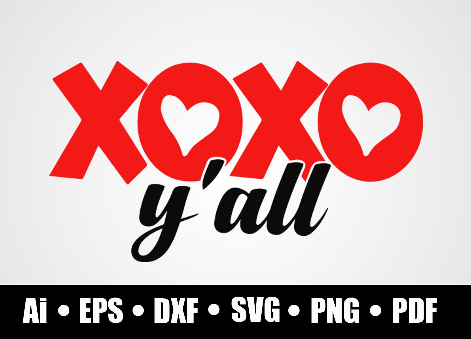 Vector Red Heart Silhouette